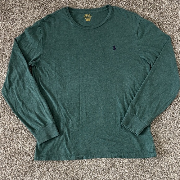 Polo Ralph Lauren Other - Polo by Ralph Lauren Men's Forest Green Long Sleeve Tee 100% Cotton Size M